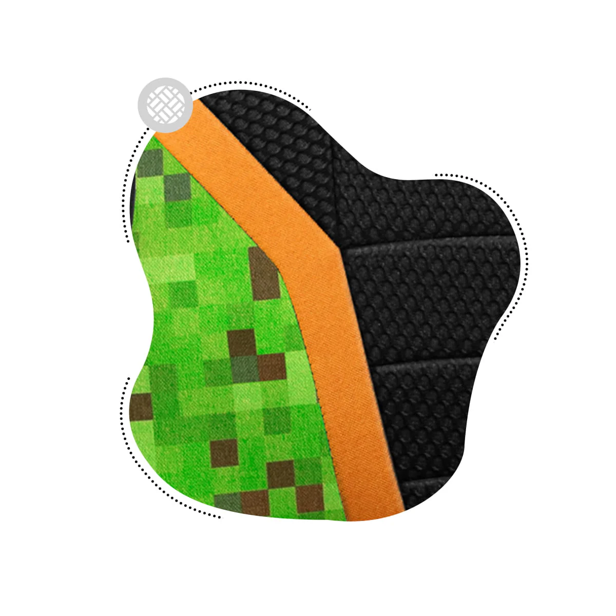 Fotel Gamingowy dla dziecka Huzaro RANGER 1.0 Pixel Mesh - Image 15