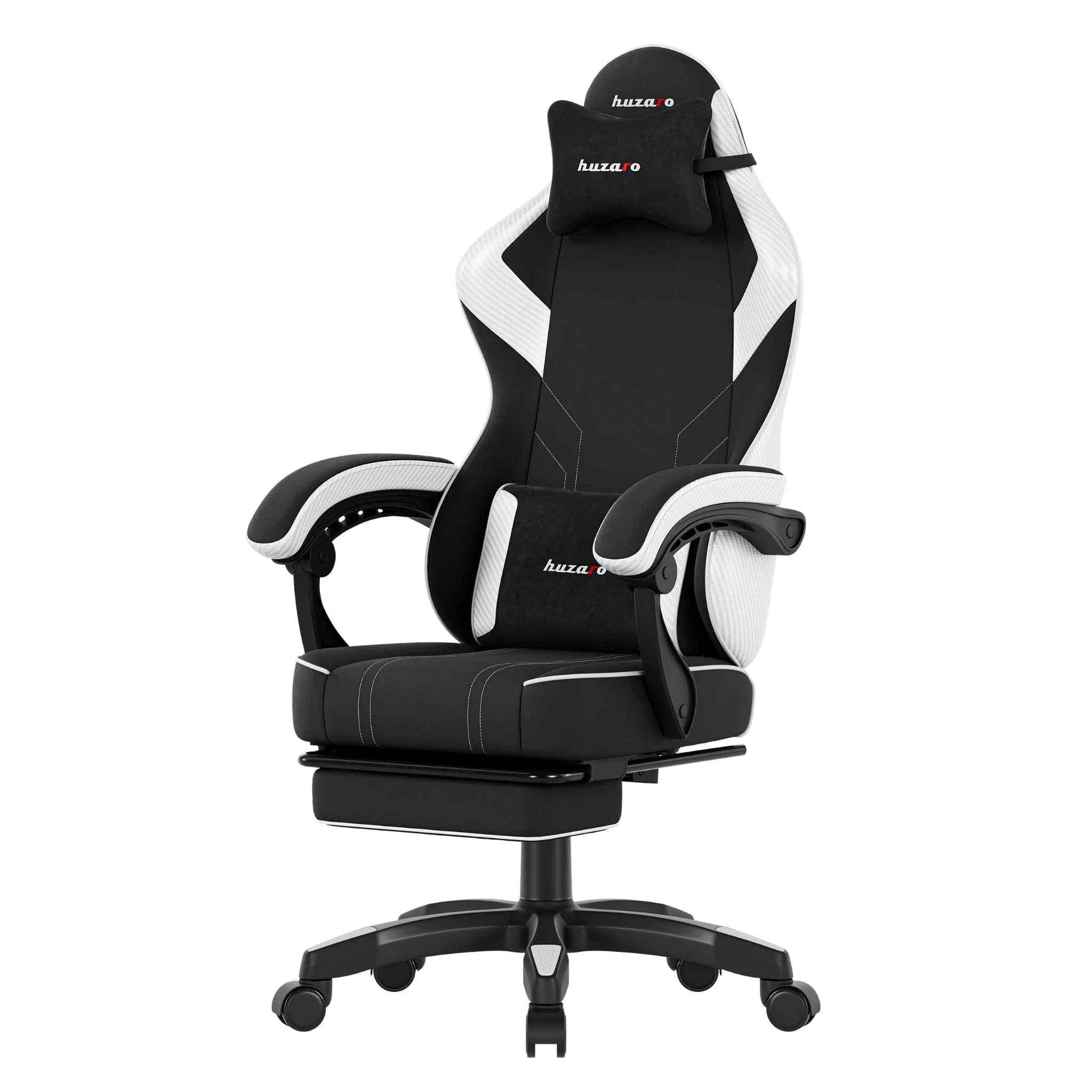 Fotel gamingowy Huzaro Force 3.7 White Carbon - Image 7