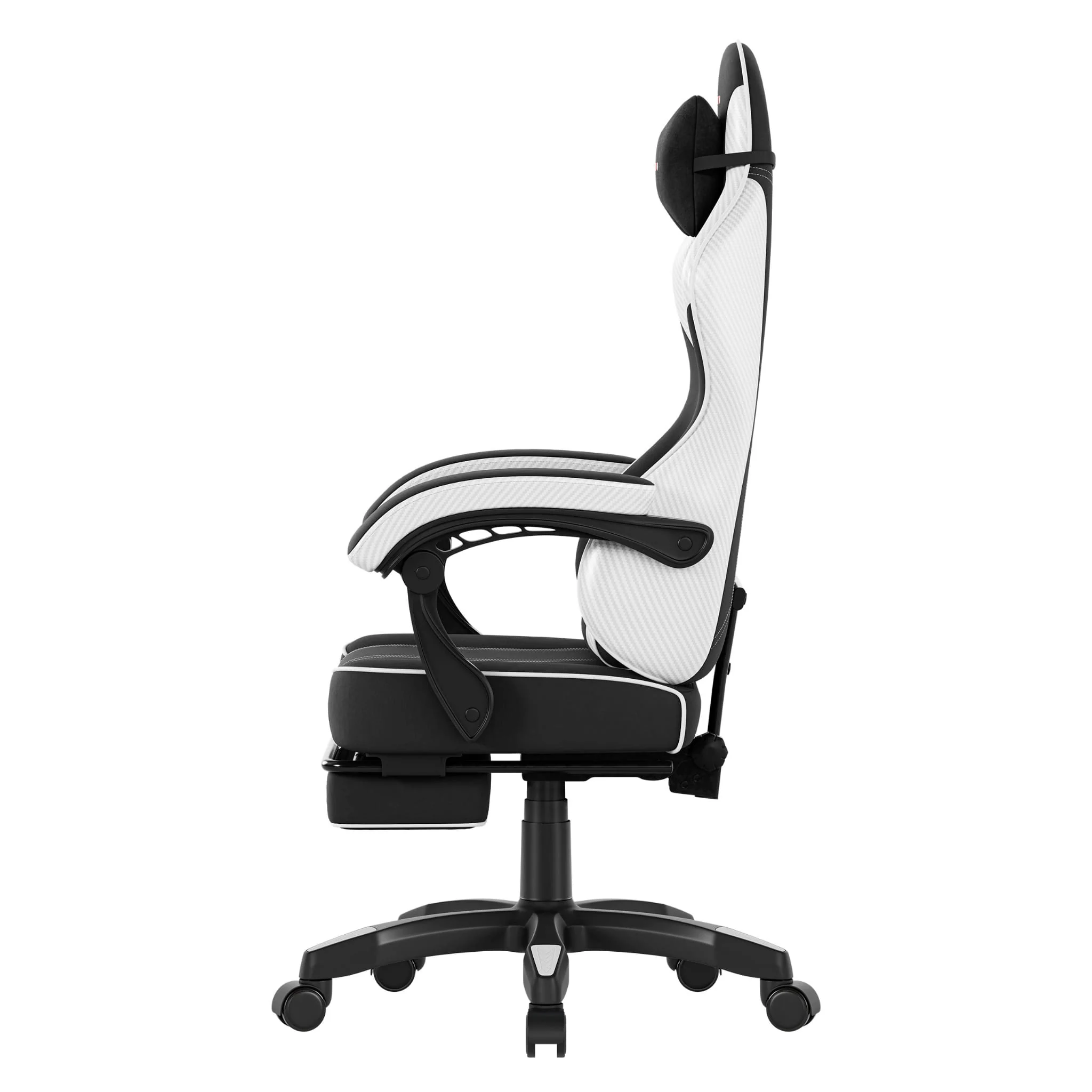 Fotel gamingowy Huzaro Force 3.7 White Carbon - Image 8