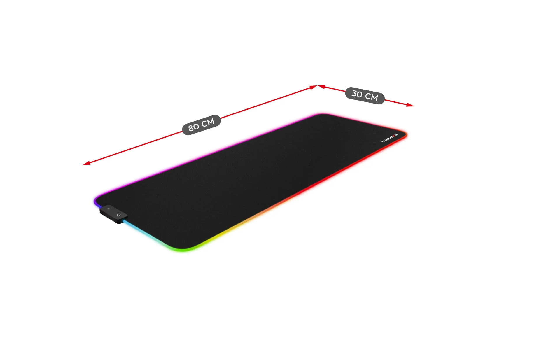 Podkładka gamingowa Huzaro RGB - Image 6